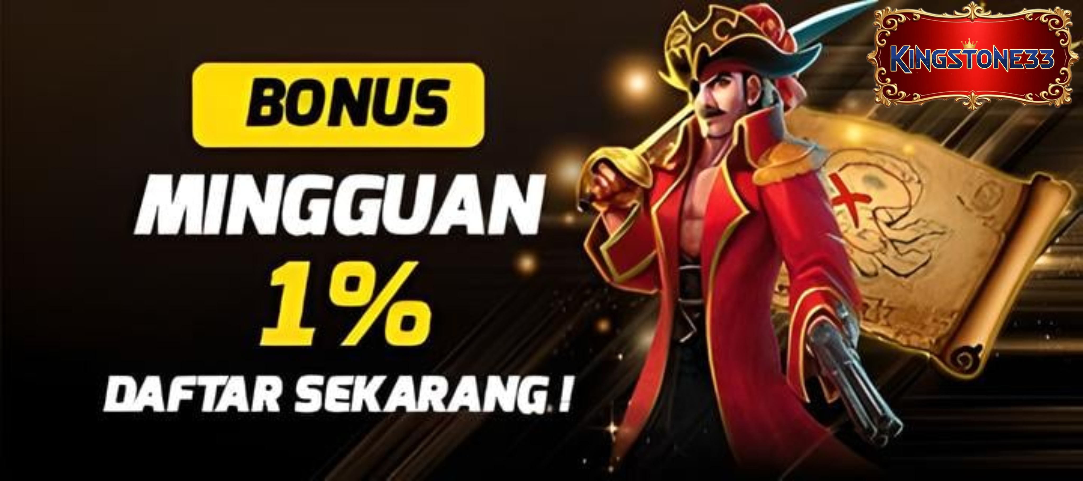 KINGSTONE33 >> Bermain Nyaman Dan menang Setiap Hari promo